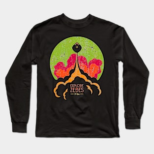 Metroid Explore Zebes Long Sleeve T-Shirt